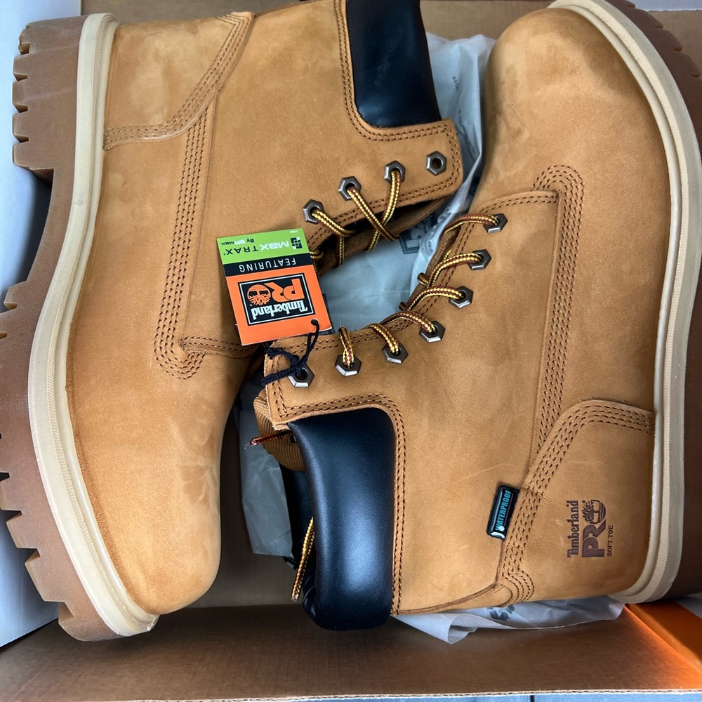 Timberland PRO Men's Wheat Leather Boots